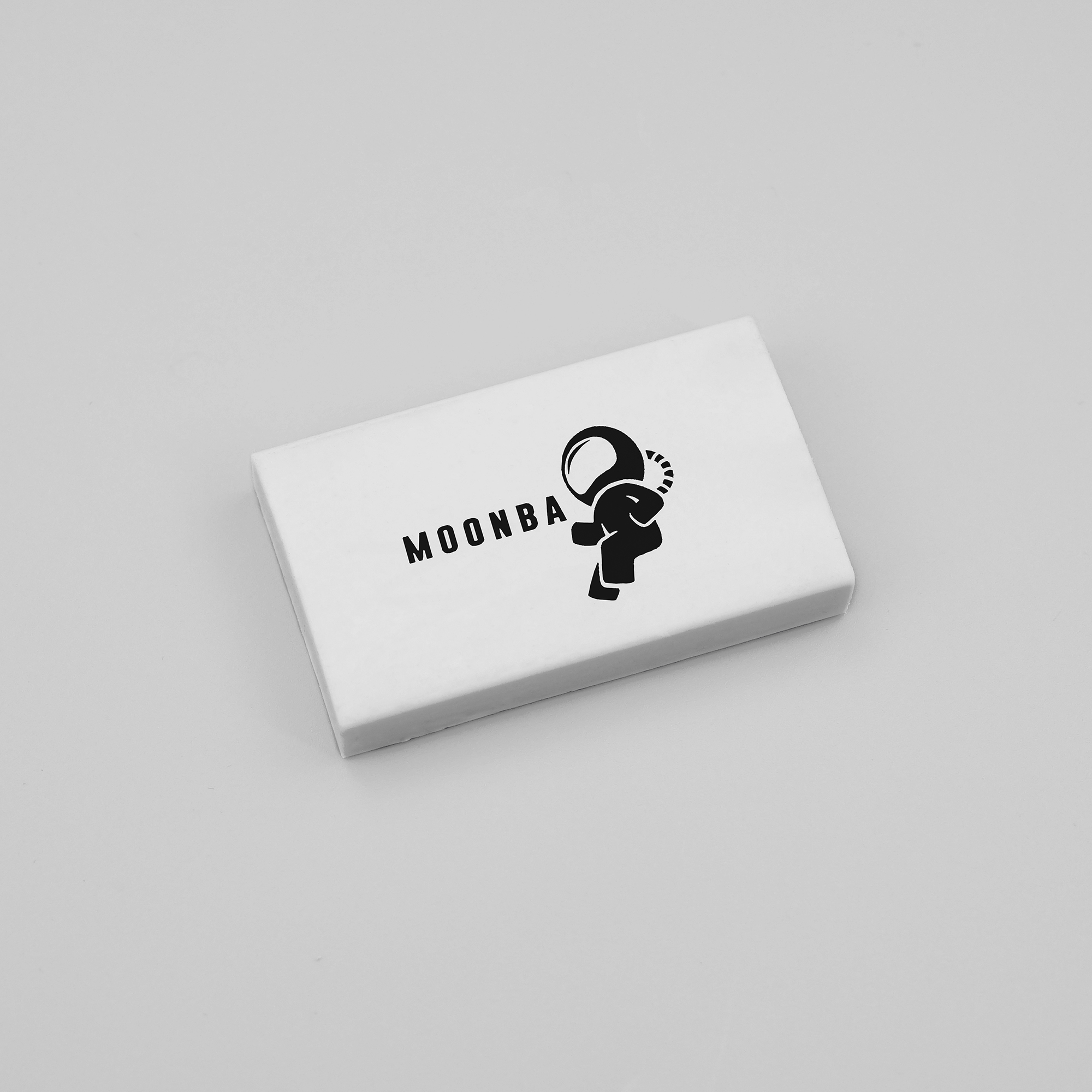 Custom Logo Printing Flat Rubber Eraser