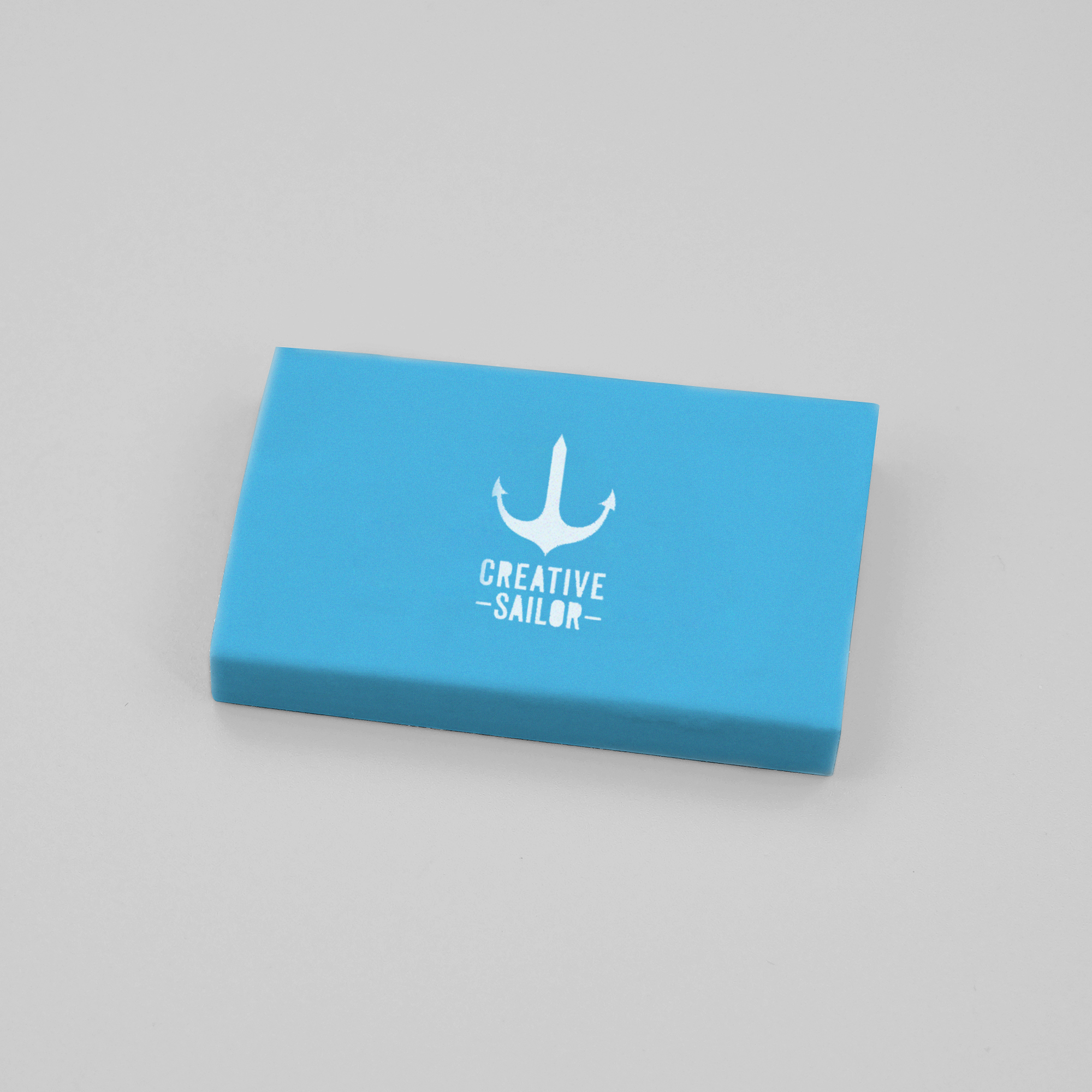 Custom Logo Printing Flat Rubber Eraser