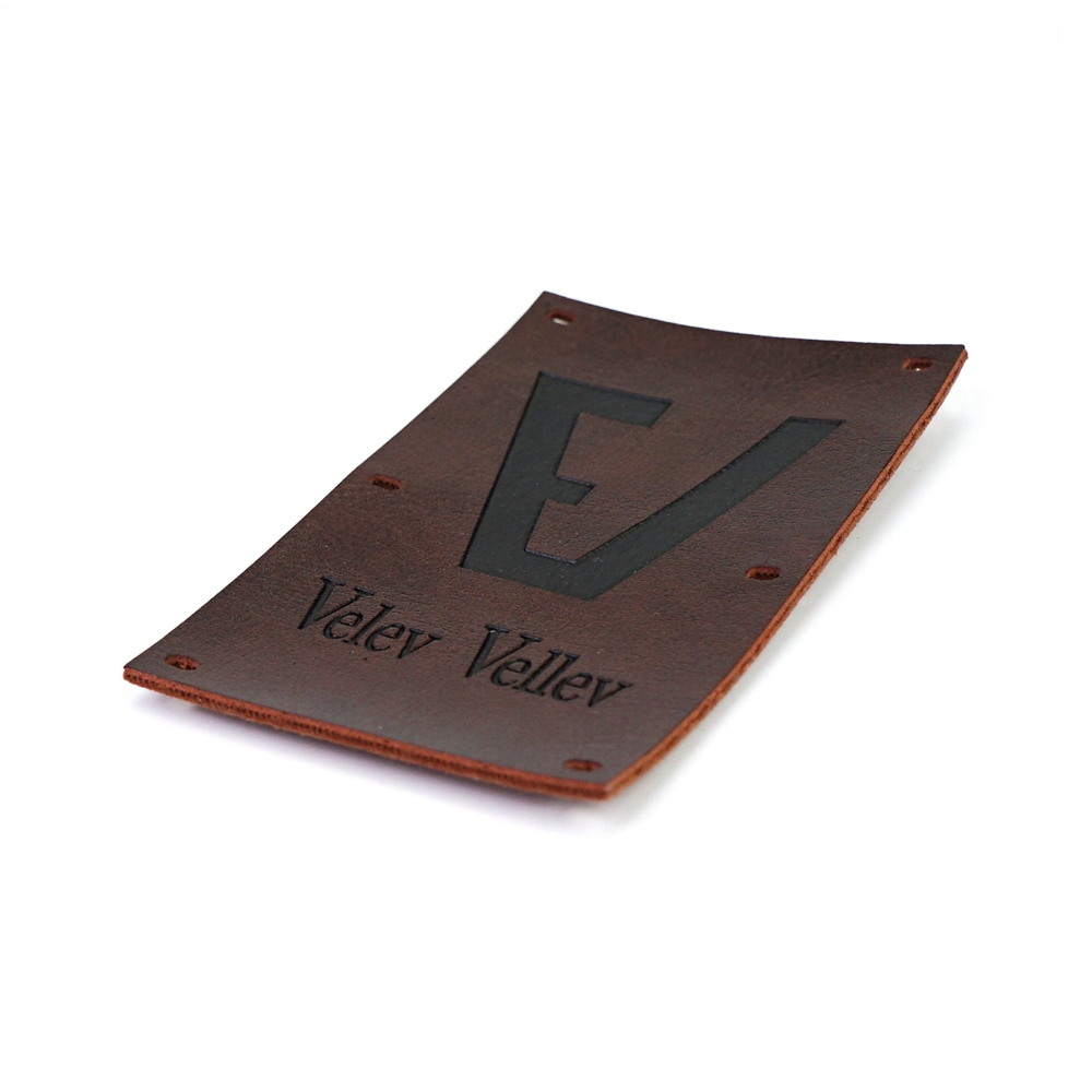 Custom leather patch for hat