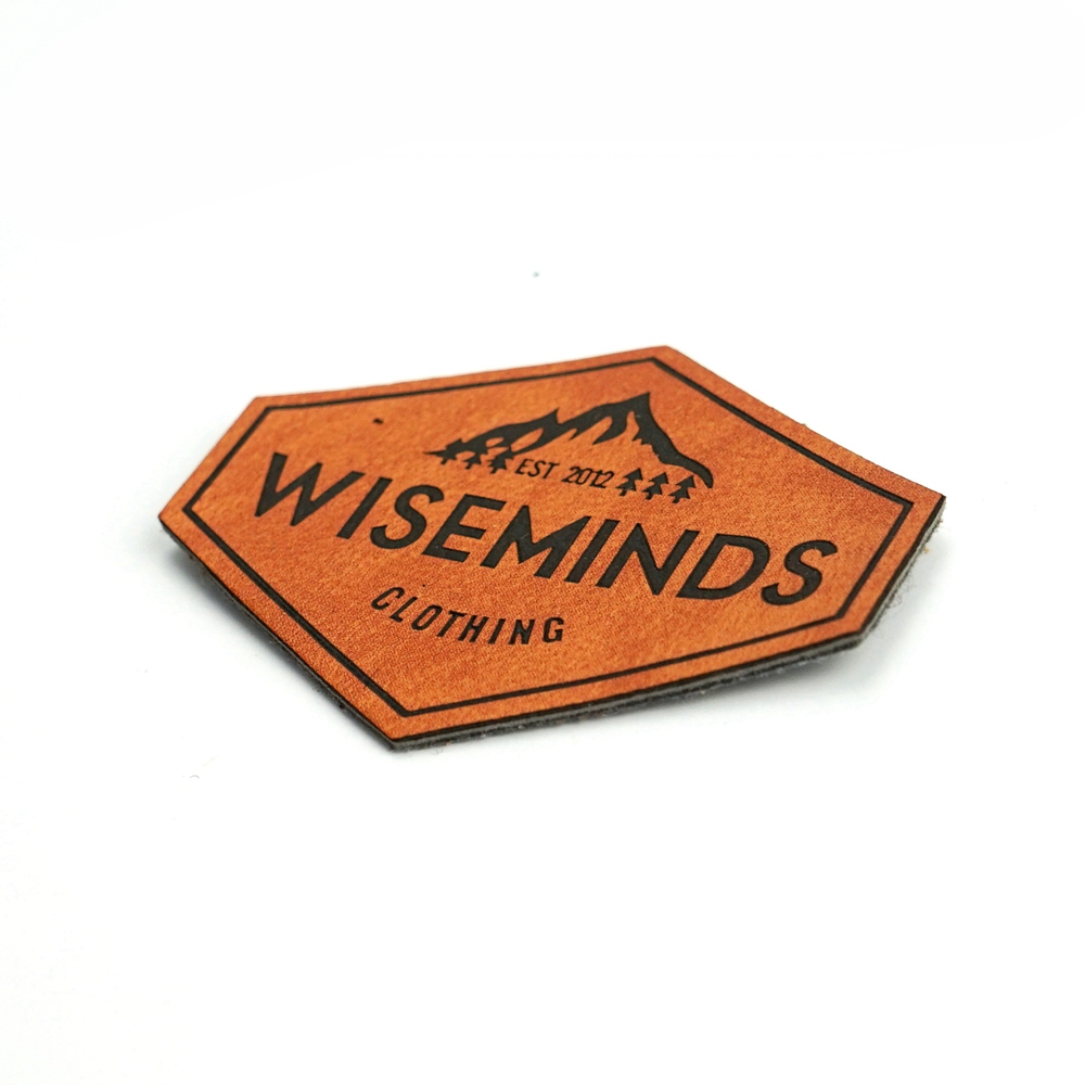 Custom leather patch for hat