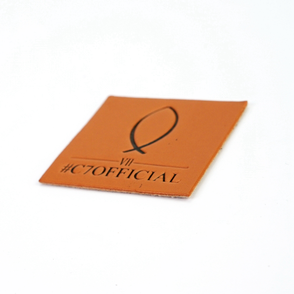 Custom leather patch for hat