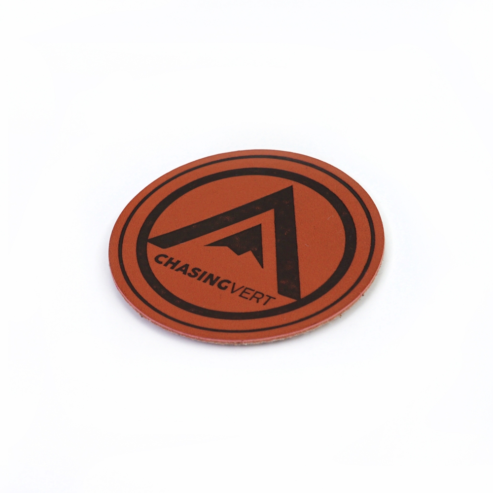Custom leather patch for hat