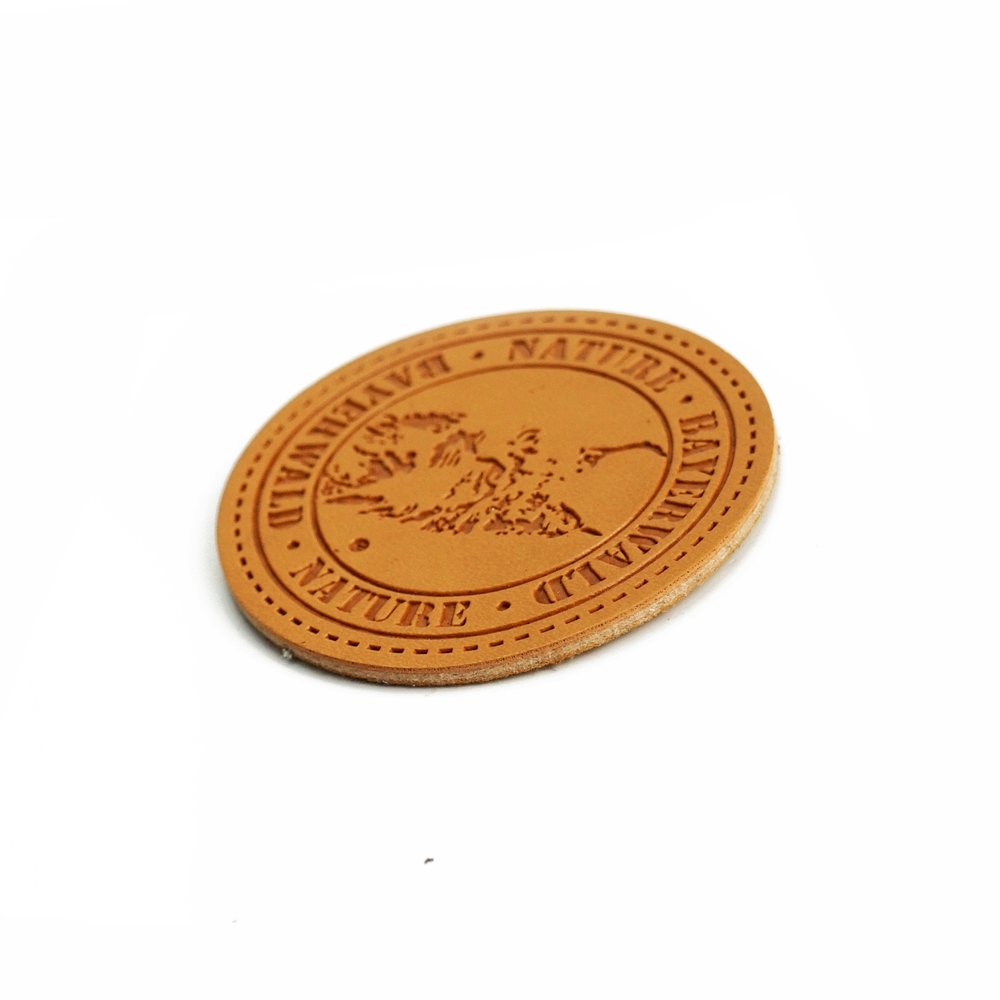 Custom leather patch for hat